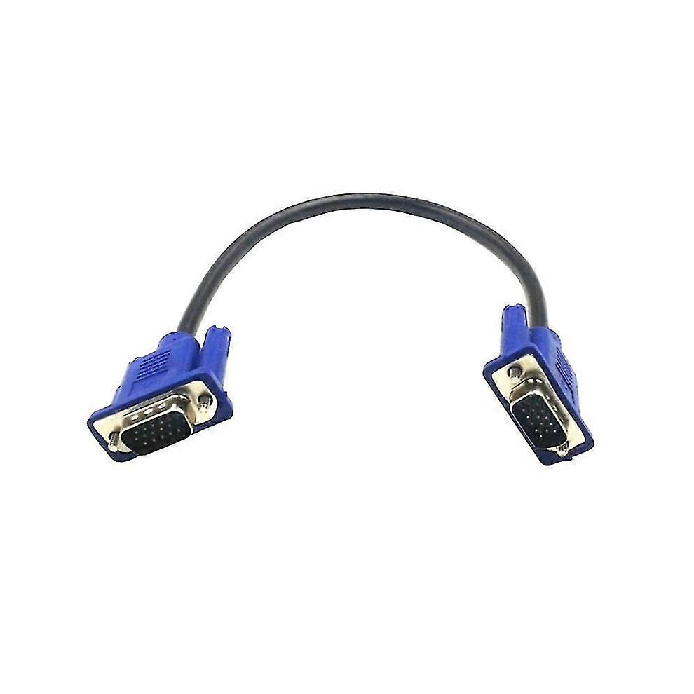 30cm VGA male to male extension cable for computer monitor, projector