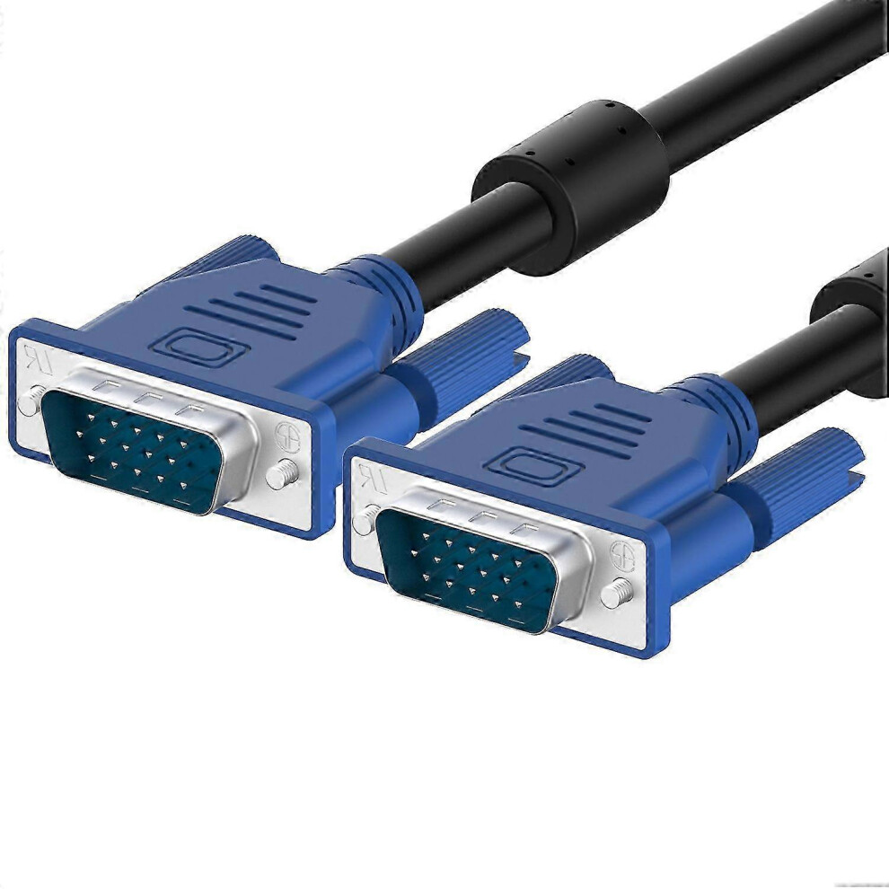 Vga To Vga Monitor Cable, 1.8 M Black