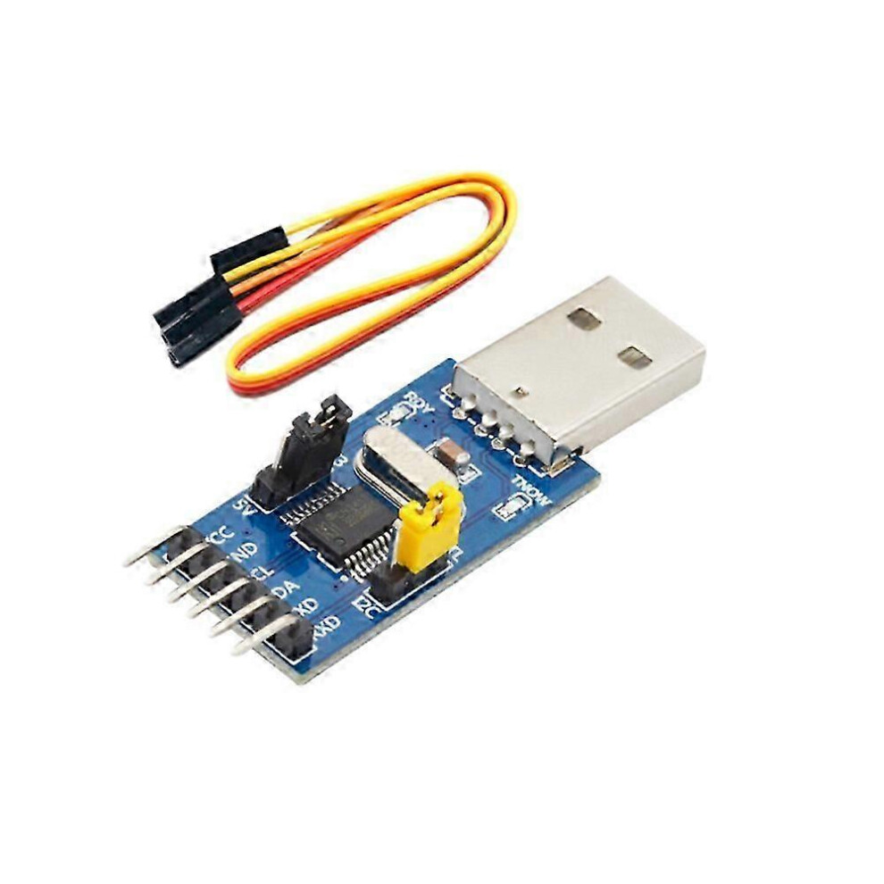 CH341T 2-in-1 Module: USB to I2C IIC UART, USB to TTL, Single-Chip Serial Port Downloader