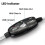 USB MIDI cable adapter, USB type A male to 5-pin DIN MIDI input/output with LED indicator 3