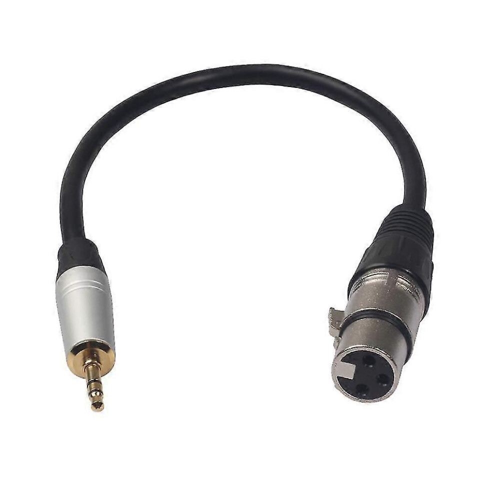3.5mm Male to XLR Female Headphone Audio Cable
