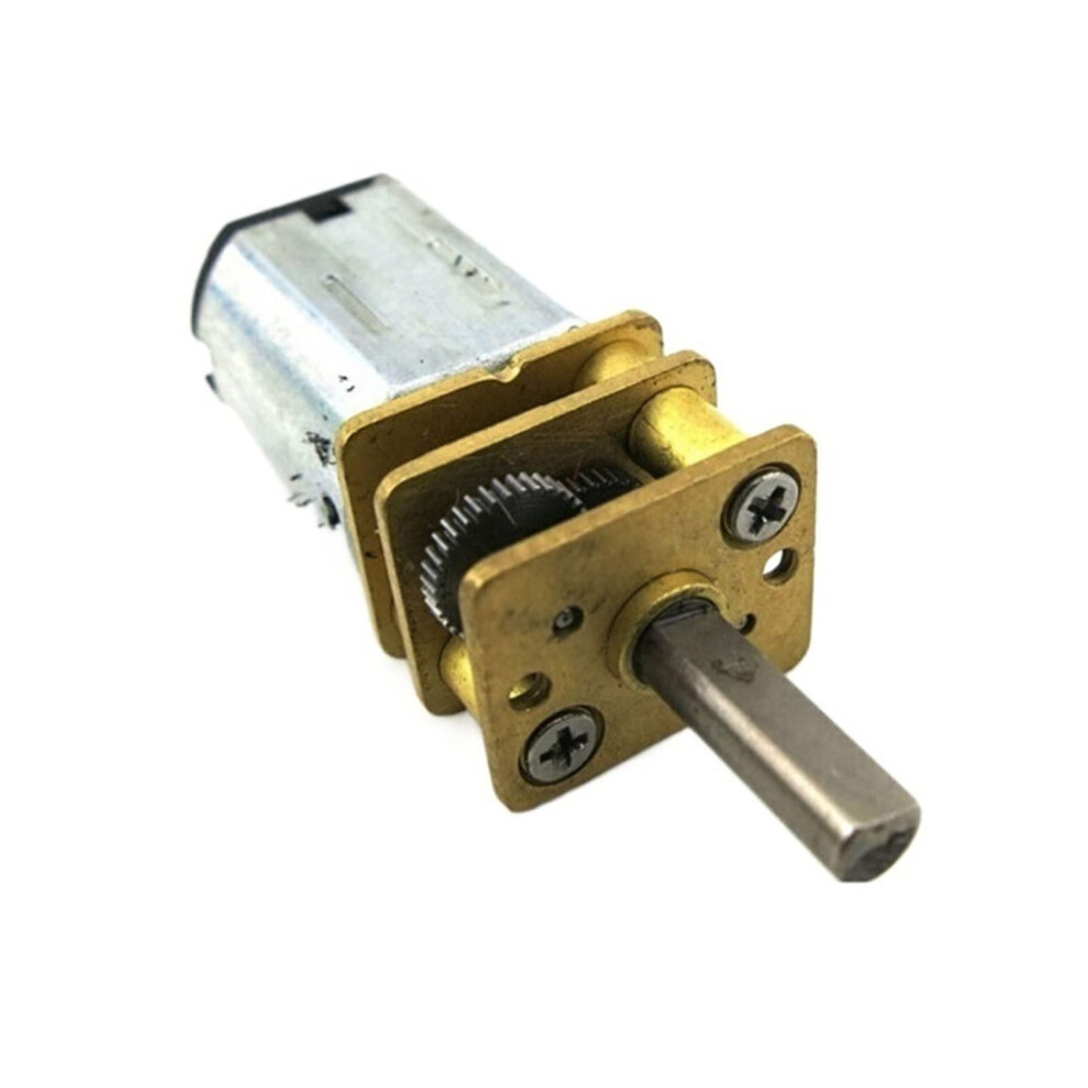 Electronic Starter Ga12-N20 Micro Gear Motor 12Mm Dc Geared Motor, 3V-12V, Metal Gearbox, For Smart Car Robot Model Plane 9084446226812