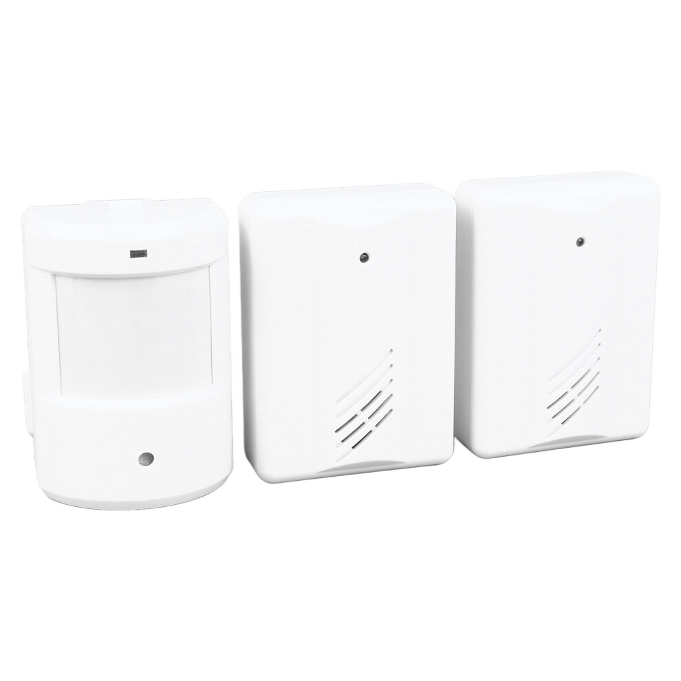 Infrared Wireless Doorbell With 100M Range & 3-7M Sensor Detection 5031351778428