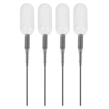 4 Pipetten: Plastic Druppelaars Voor Oliën En Make-up
