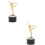 2 Unidades Troféu De Com De Bailarina 8