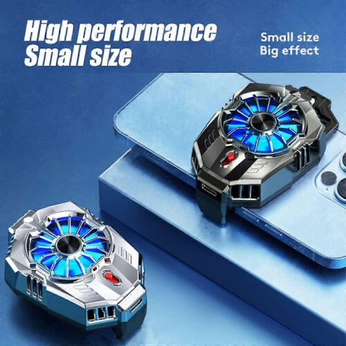 Cell Phone Cooler, Mobile Phone Cooler with LED Fan Speed Settings 1