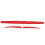 Tesla Model 3 Y Door Panel Moulding Soft Suede Dash Wrap Red for 16