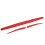 Tesla Model 3 Y Door Panel Moulding Soft Suede Dash Wrap Red for 15