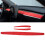 Tesla Model 3 Y Door Panel Moulding Soft Suede Dash Wrap Red for 1