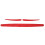 Tesla Model 3 Y Door Panel Moulding Soft Suede Dash Wrap Red for 13