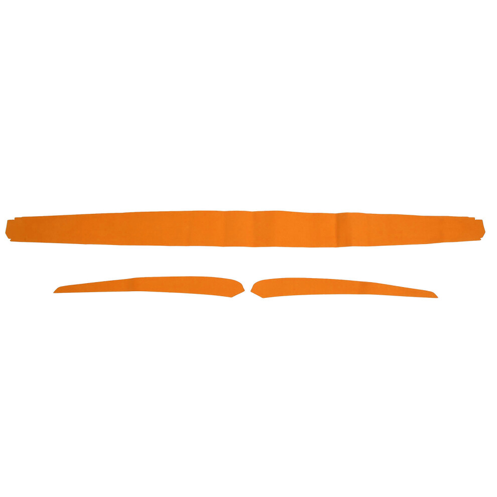 Soft Suede Door Panel & Dash Wrap for Tesla 3 Y  Orange-image-OPC-PKVXT75-NEW