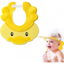 Baby Shower Cap Kids Shower Shield, Adjustable Baby Hair Washing Shield Shampoo Shield Shower Hat