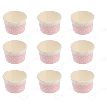 100 Einweg Eisbecher Papier Mit Löffeln