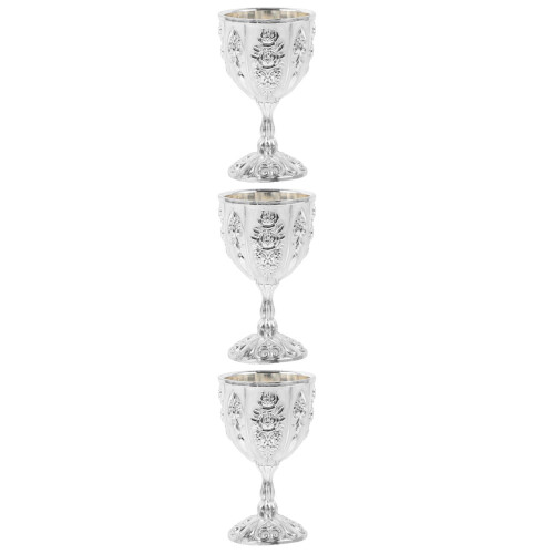 3St Legering Wijnbeker Europees Retro Design 1