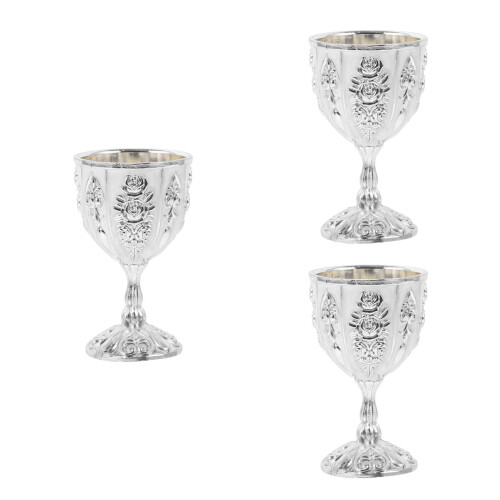 3St Legering Wijnbeker Europees Retro Design 2