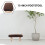 Banco De Madera 15 Pulgadas Asiento Rectangular Patas Estables 8