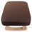 Banco De Madera 15 Pulgadas Asiento Rectangular Patas Estables 1