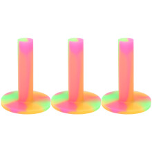 3 Stück Golf-Tee-Halter aus Gummi für drinnen und