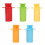 5Pcs Ton Squeezer DIY Farbige Extruder Kunststoff 9