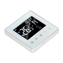 Digital Thermostat with 3m Sensor Line, 90-240V, LCD Display, White