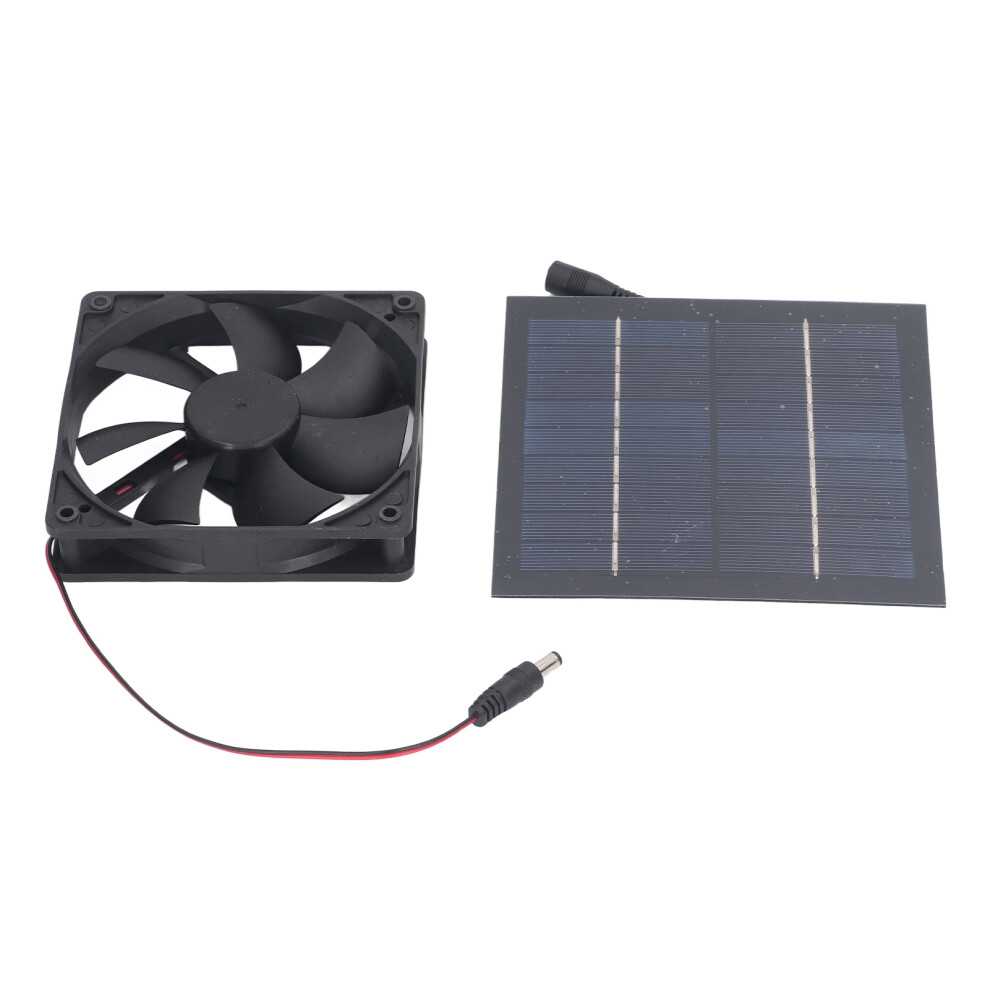 Solar Panel Fan Kit 20W For Chicken Coops Ip65 Waterproof Design 9411351781714