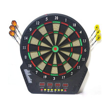 Darts & Dartboards Electronic Dart Board With 4 LED Display And Multiple Play Modes Plastic Head