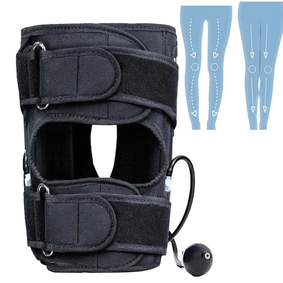 Leg Correction Belt 3-in-1 Knee Support Valgus Deformity, Bow Legs Straightener, Posture Corrector Wrap Children & Adults