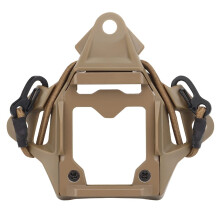 Tactical Helmet NVG Mount For Fast Series Compatible Sports Camera Bracket Base Brown Accessory