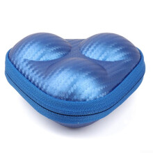 Ping Pong Ball Box Sturdy Waterproof EVA Case Blue For Table Tennis Balls