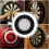Dart Board Surround Ring Durable Lightweight Wall Protection Compatible With Dartboards Multifunctional Splicing Backing 4