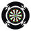 Dart Board Surround Ring Durable Lightweight Wall Protection Compatible With Dartboards Multifunctional Splicing Backing 1