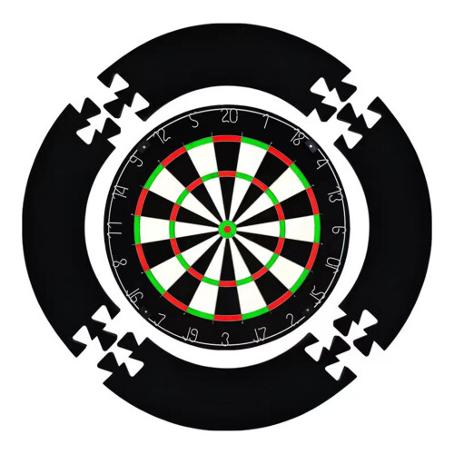 Dart Board Surround Ring Durable Lightweight Wall Protection Compatible With Dartboards Multifunctional Splicing Backing