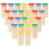 24 Dozen Feest Bamboe Tandenstokers Dessert Fruit Picks 5