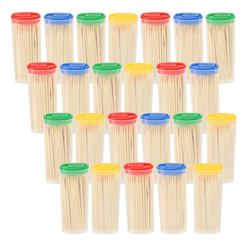 24 Dozen Feest Bamboe Tandenstokers Dessert Fruit Picks 2
