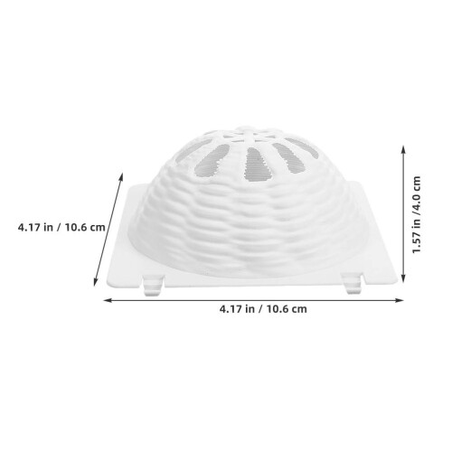 4Pcs Plastic Bird Incubator Covers Shape for Garden Use 1