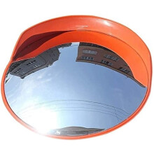 Outdoor Wide Angle Lens Curved Convex Mirror 80 Cm For Garage And Parking Blind Spot Panorama Traffic Mirror