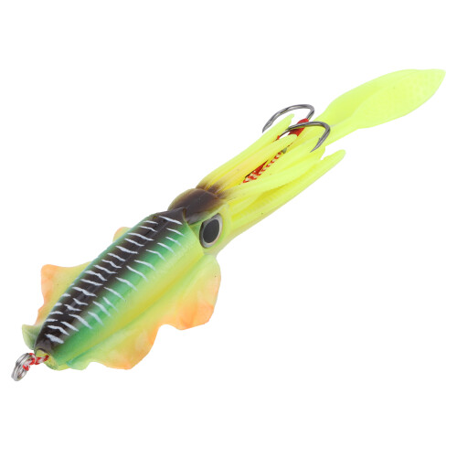 Angeln UV Tintenfisch Weicher Köder Leuchtender 2