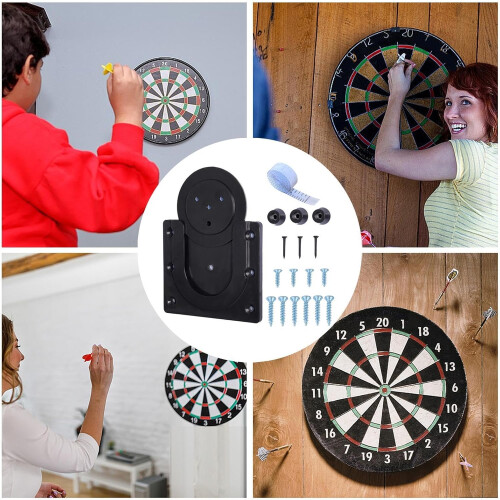 Dartboard Mount Dartboard Mounting Bracket Wall Bracket Kit Accessories 2
