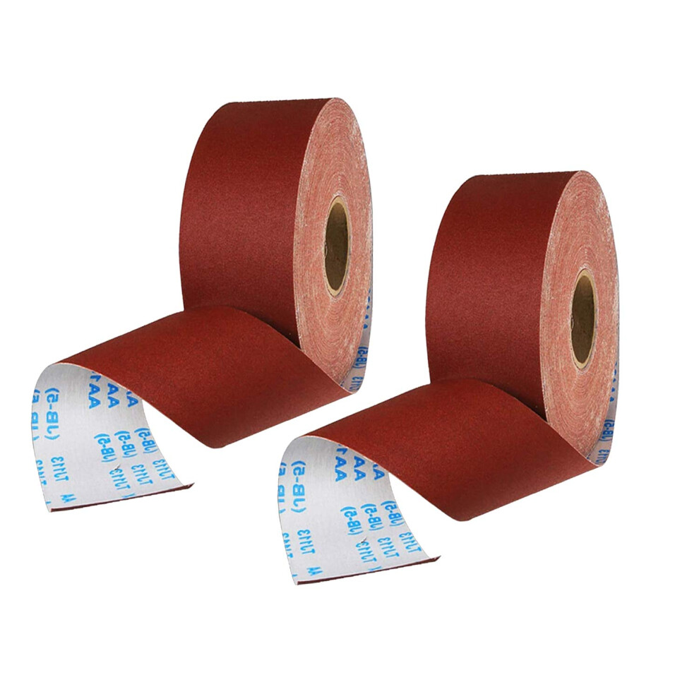Sandpaper Roll 80 Grit Abrasive For Woodcarving Root Carving Core Carving Polishing And Grinding 10M X 100Mm 2 Rolls 9354506085964
