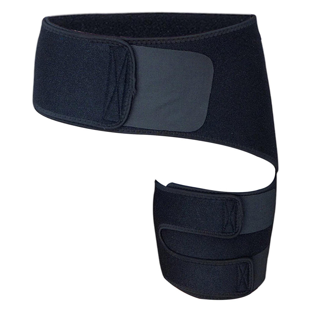 Groin Hip Brace Belt Adjustable Thigh Support Compression Wrap Stabilizer Universal Size