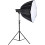Photography Softbox 90cm Diameter Deep Throw Softbox With Grid Bayonet Mount for Bowens Quick Release 4