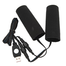 USB Heating Handle Cover for Motorcycle & E-Bike 5V 3 Speed Temp Adjustment