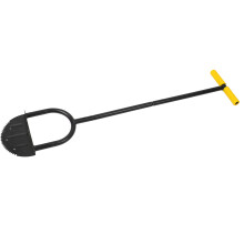 Half Moon Lawn Edger Tool, Long Handle, Carbon Steel, 1170x220mm
