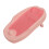 Pink Foldable Baby Bath Support, Heart Shaped, Ergonomic Plastic 16