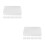 12Pcs White Foam Blocks for Cake Decorating Multi-Use DIY Cake Models 7