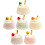 6Stk Simulation Kuchenmodell Feinkost Dessert Fotoprop 1