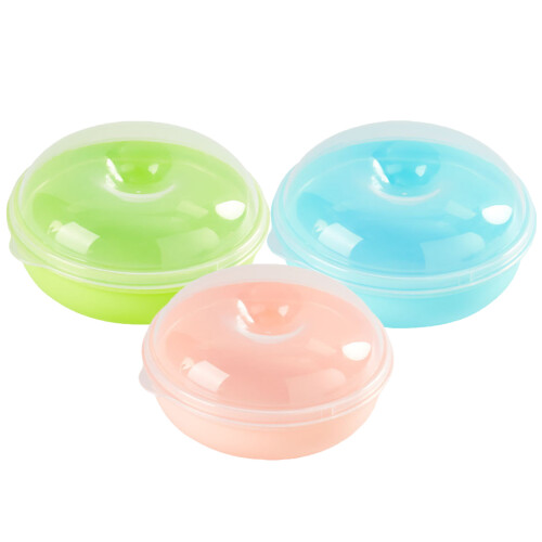 3Stk Thekenablage Transparent Frühstücksdose