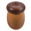 Mushroom Zahnstocherbehälter Eichhörnchenform Holz Organizer 4