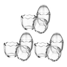 6 Pezzi In 100 Ml Con Coperchi Per E Dessert