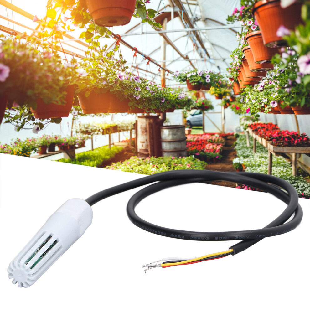 Climate Monitoring Sensor With Rs485 Output For Temperature & Humidity Dc12-24V 4631351788642